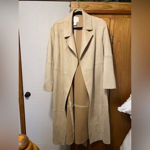 H&M Suede Trench coat - XS